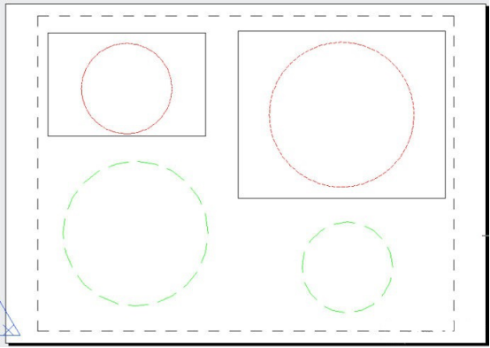 CAD中如何在不同视口显示不同的线型比例