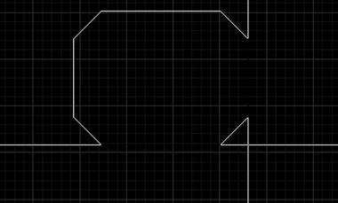 CAD怎么绘制矩形倒角