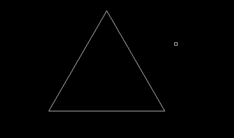 CAD中如何画三角形的外接圆