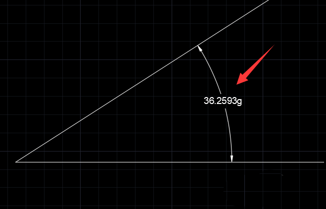 CAD角度标注度分秒怎么转换成百分度?