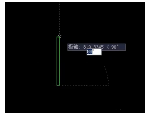 CAD绘制门弧平面图的方法