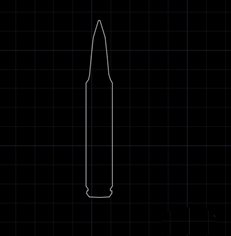 CAD绘制子弹头平面图的方法