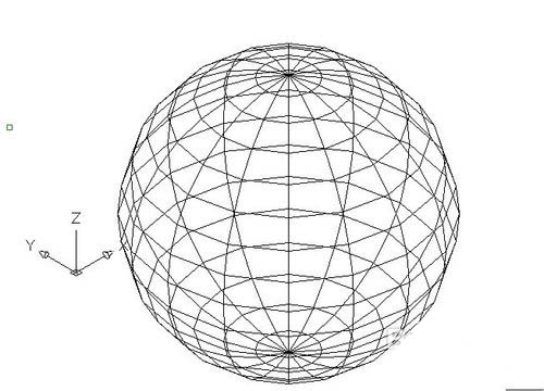 CAD怎么绘制三维球面