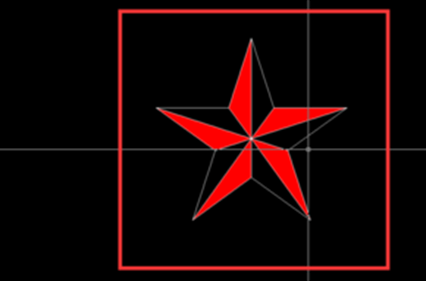 CAD怎么绘制一个立体五角星图案