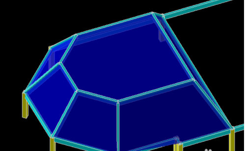 CAD如何制作建筑坡屋面？