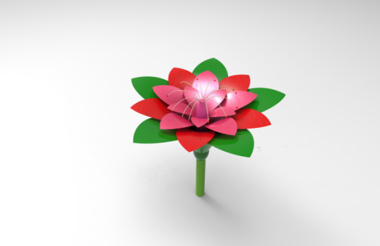 CAD绘制三维鲜花教程80.png