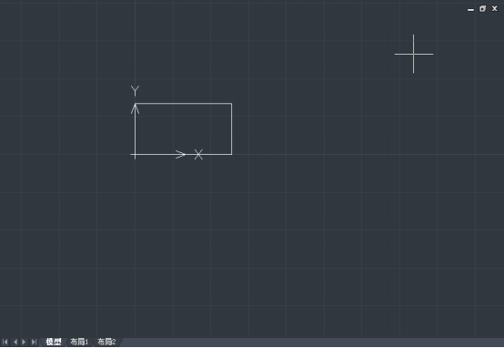 CAD中输入x轴和y轴坐标的操作方法