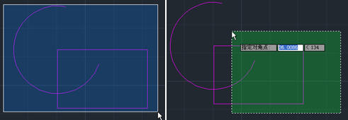 CAD从左往右和从右往左框选有什么不同？怎么去掉CAD框选的颜色显示？