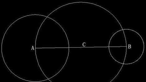 CAD如何画两个圆的外切线