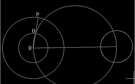 CAD如何画两个圆的外切线