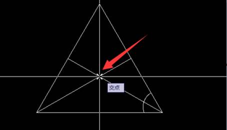 CAD中如何画三角形的外接圆