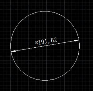 在CAD中为什么直径标注只有一个箭头