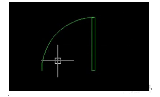 CAD绘制门弧平面图的方法