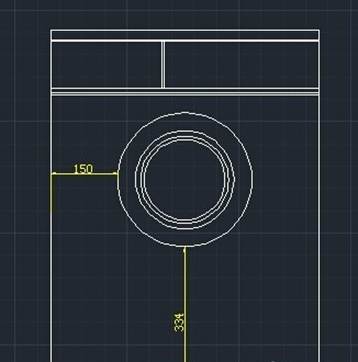 怎么用CAD绘制洗衣机的实例教程