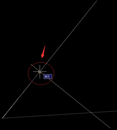 中望CAD将两条任意角度的直线变为互相垂直状态的便捷方法