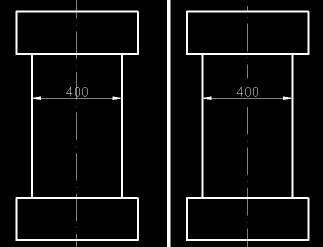 用CAD区域覆盖解决线条穿越尺寸数字的问题