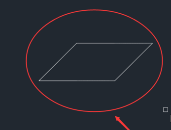 CAD2019绘制平行四边形的方法