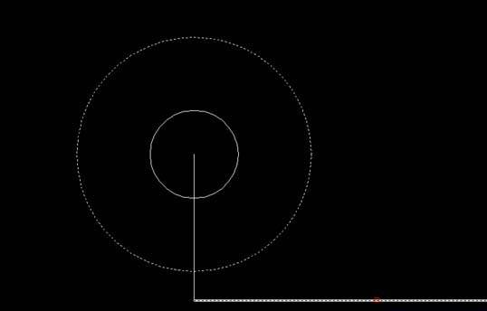 CAD圆弧连接圆和直线的教程
