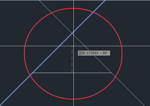 CAD怎么通过三角形的三个顶点来绘制圆弧