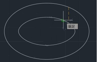 如何标注两个椭圆或同心圆之间的距离？