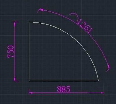 固定弧在CAD中怎么绘制？