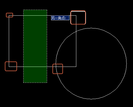 围栏和窗交命令在CAD中的用法