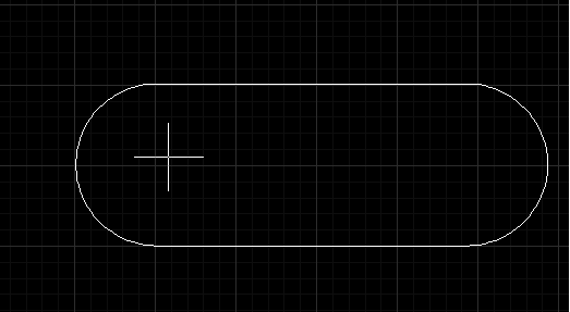 CAD弧线如何与平行线相切