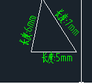 CAD利用圆设计三角形
