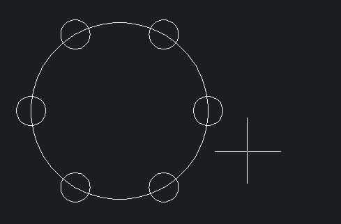CAD中如何使用环形阵列