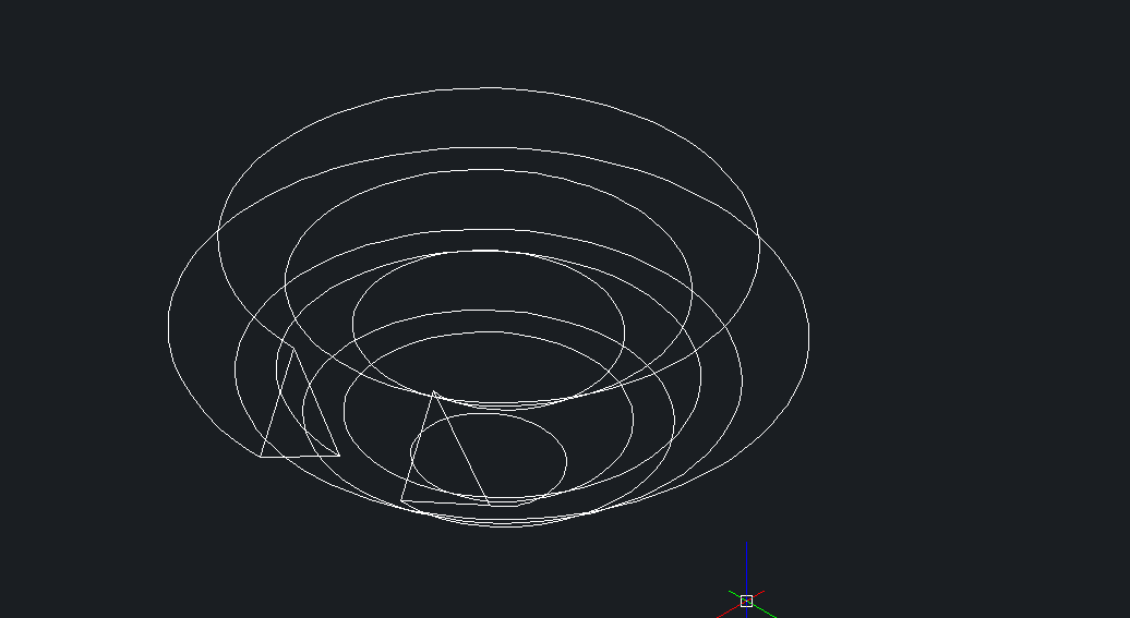 CAD中画三维螺纹的方法