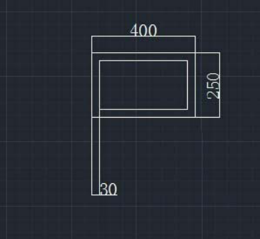 CAD绘制马桶平面图实例