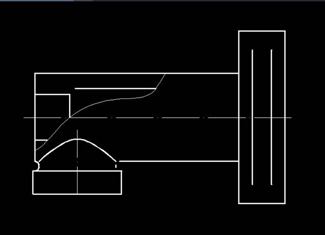 CAD如何绘制两条平行线间的倒圆角
